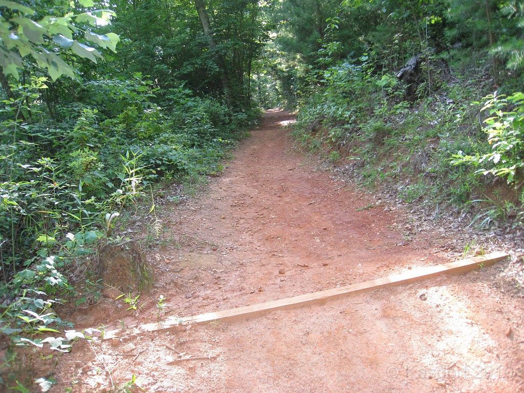 Helen to Unicoi 2010 0110.jpg - The trail from Helen Georgia to the lodge at Unicoi State Park makes a fun six mile run. July 2010 and 90 degrees makes it a little bit more of a workout.